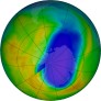 Antarctic Ozone 2016-10-21